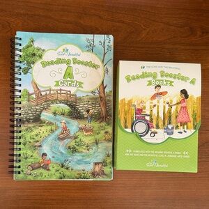 Reading Booster A Cards and Books Set Kindergarten Good and the Beautiful